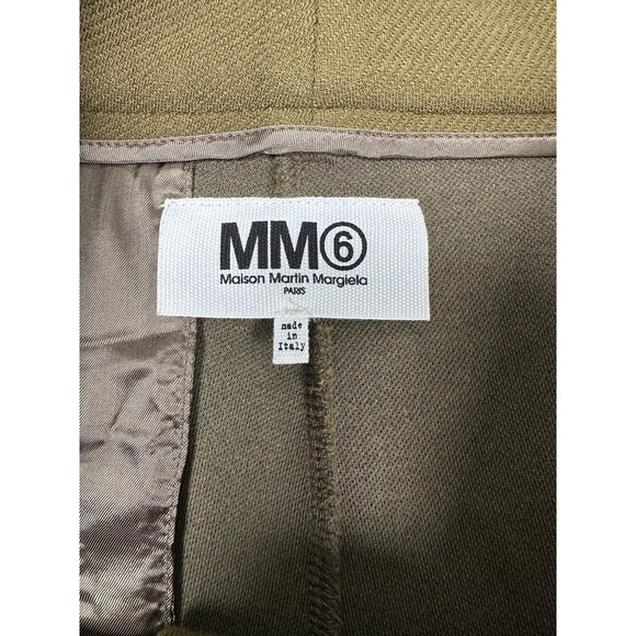 MM6 Maison Margiela Trousers Womens Size US 10 (IT 46) Wool Blend Pants Trousers - Picture 3 of 10